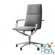 Office Chair Sola 291 Polished by Wilkhahn