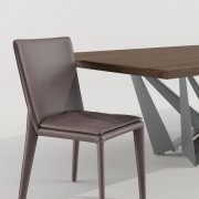 Table and Vittoria chair by Cattelan Italia