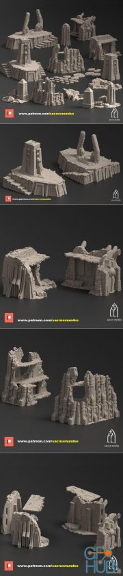 Davonis. Ancient Burial Site – 3D Print