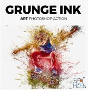 GraphicRiver - Grunge Ink Art Photoshop Action 21237781