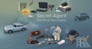 PixelSquid – Secret Agent Collection