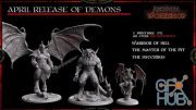 Arcanum Workshop - April Release of demons – 3D Print
