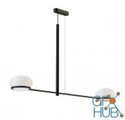 Coco Double Suspended Light by Leds C4