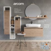 Bathroom set COMPOSITION 01 Arcom