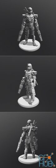Captain MK2 – 3D Print