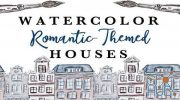 Skillshare - Watercolor Romantic-Themed Houses