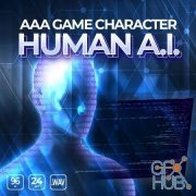 Epic Stock Media – AAA Game Character: Human AI