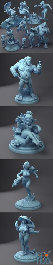 Twin Goddess July 2022 – 3D Print