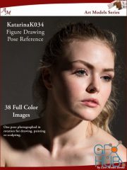 Art Models KatarinaK034 – Figure Drawing Pose Reference (EPUB)