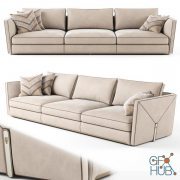 Visionnaire Bastian 3 seater sofa_02 (Vray)