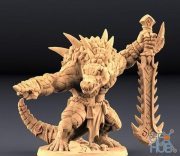 Zantharot Lizard Champion – 3D Print