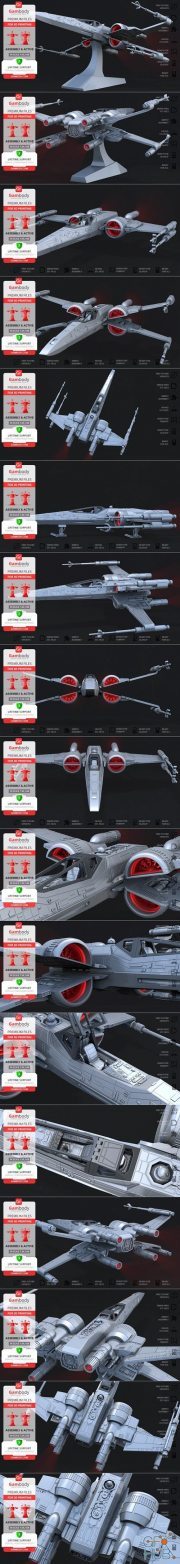 T-70 X-Wing – 3D Print