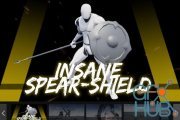 Unreal Engine Marketplace – Insane Spear-Shield Anim Set