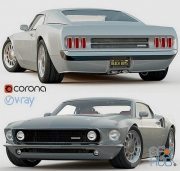 Muscle car Ford Mustang Mach 40