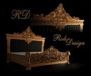 Baroque bed from Rob Design