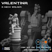 Valentina Sitting – 3D Print