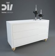 Art-deco chest of drawers COOPER by DV homecollection
