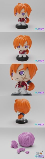 PlaKit Rurouni Kenshin – 3D Print