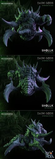 Shollk – Dark Gods – 3D Print