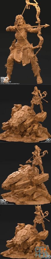 Tribal Warrior – 3D Print