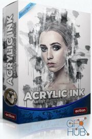 GraphicRiver - Acrylic - Ink Artist Photoshop Action 21569061