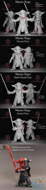 Master Rogu Legion Scale Only – 3D Print