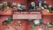 Cubebrush – Toolshed / Garage Props COMBO PACK [UE4+Raw]