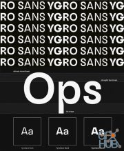 Ygro Sans Serif Font