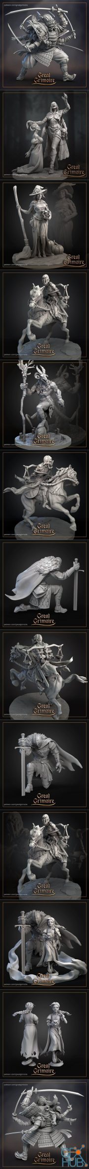 Great Grimoire Witches Sabbath June 2021 – 3D Print