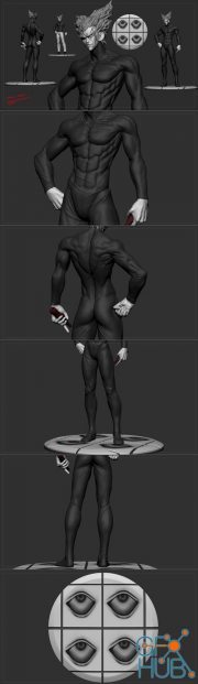Garou - The Human Monster - One Punch Man – 3D Print