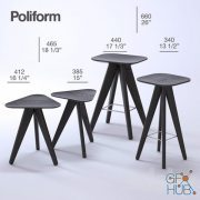Chair ics ipsilon by Poliform