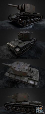 KV-2 soviet WW2 heavy tank