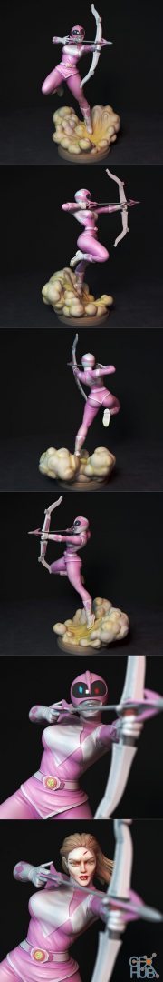 Pink Ranger – 3D Print