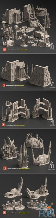Tulipa tyrannid – 3D Print