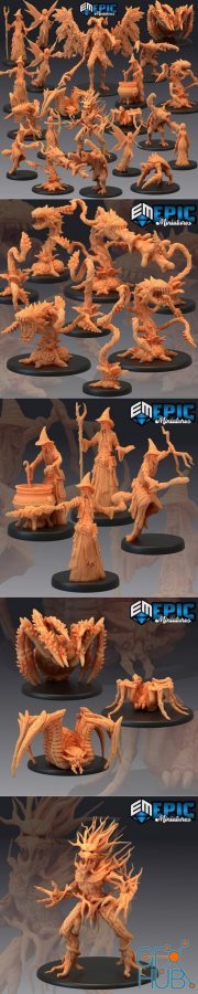 Epic Minis Corrupted Forest – 3D Print