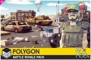 Unity Asset – POLYGON Battle Royale – Low Poly 3D Art by Synty