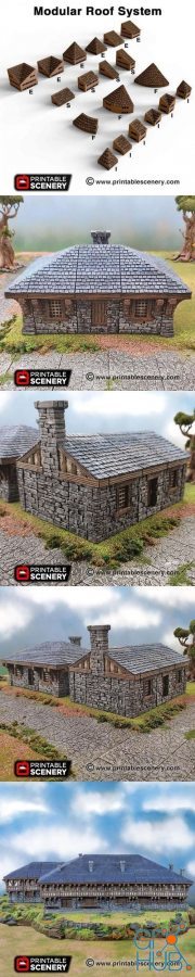 Modular Roof System – 3D Print
