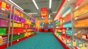 Unity Asset – Supermarket Interior