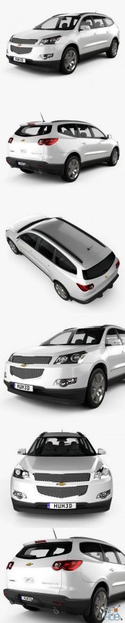 Chevrolet Traverse 2011 Hum 3D