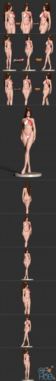 Mai in bikini – 3D Print