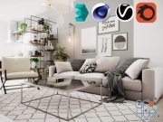 CGTrader – Scandinavian Small House Design 3D model