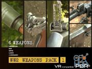 Unity Asset – WW2 Weapons Pack 1