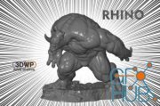 Rhino Statue (Spider-Man) – 3D Print