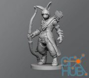 ﻿Rabbit Archer – 3D Print