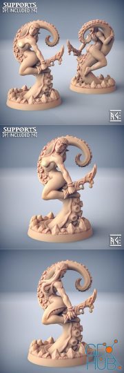 Zixrya - Beauty of the Depths – 3D Print