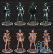 Classic Shiryu Dragon – 3D Print