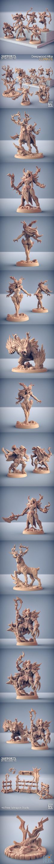 Deepwood Alfar – 3D Print