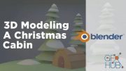 Skillshare – 3D Modeling in Blender for Beginners – Christmas Cabin