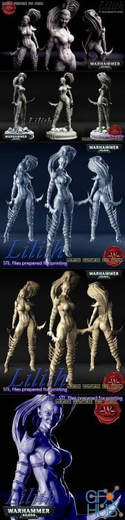 Lilith w40k – 3D Print
