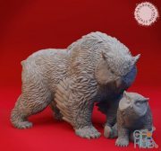 Yasashii Owlbear – 3D Print